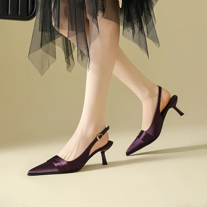 DAPHNE Slim Heel High Heels 6CM Women's-15
