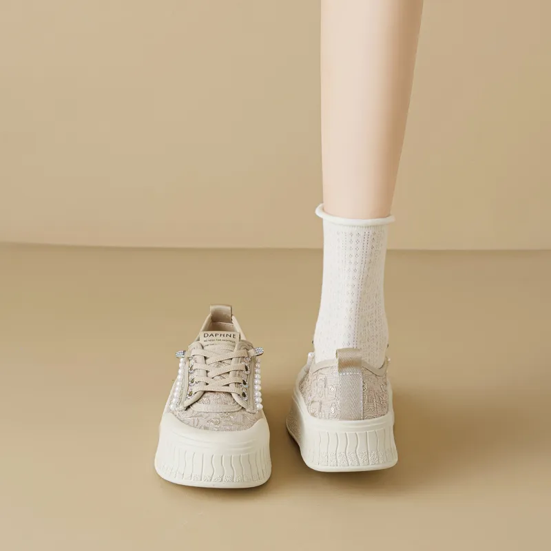 DAPHNE Breathable Low Top Skateboard Shoes Women's-7