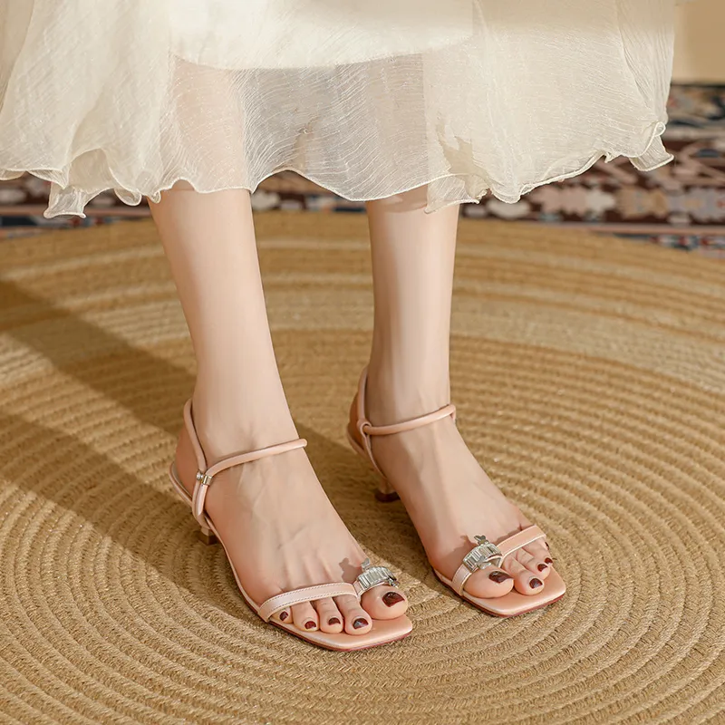 DAPHNE One Strap Sandals 4.5CM Women's-5