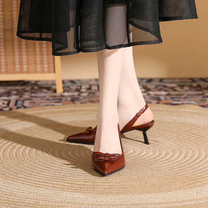 DAPHNE Slim Heel High Heels 6CM Women's-5