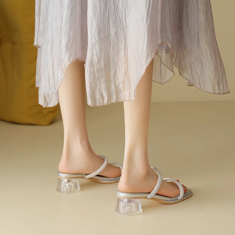 DAPHNE Rubber Sole Slip Resistant Slide Slippers Women's-2