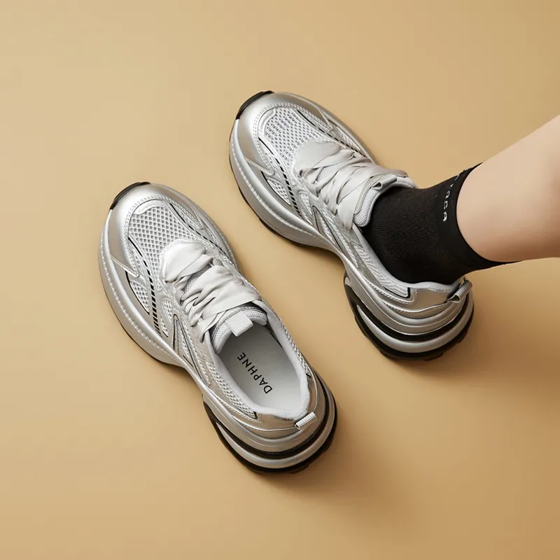 DAPHNE Low Top Chunky Sneakers Women's-7