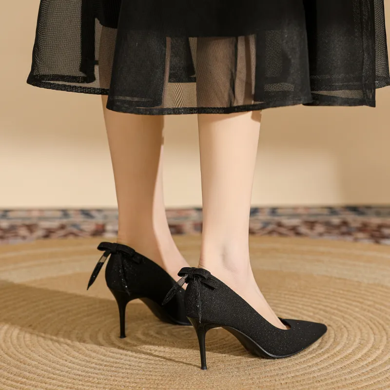 DAPHNE Slim Heel High Heels 7.5CM Women's-9