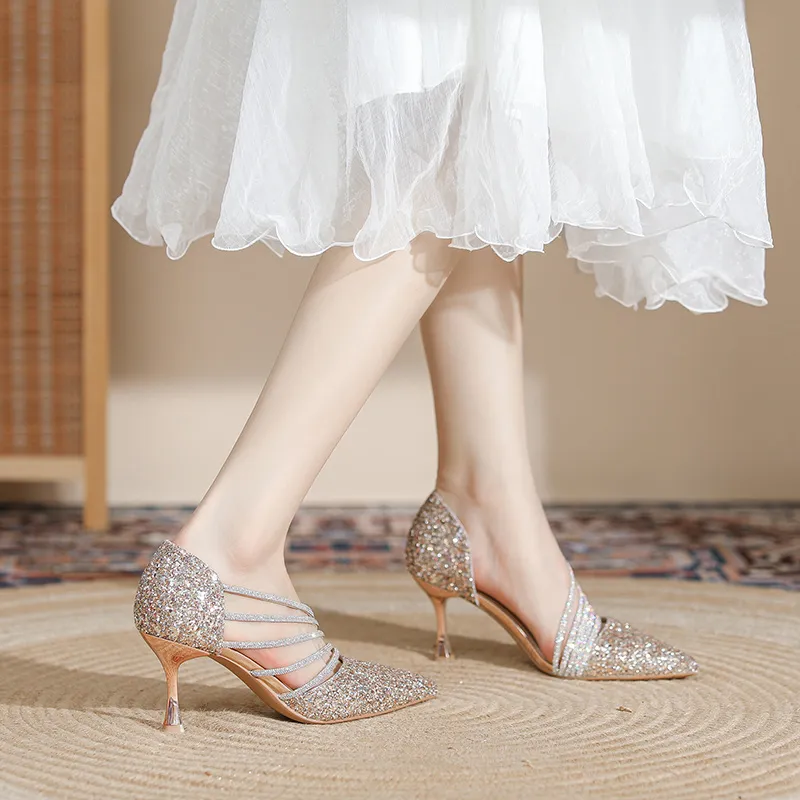 DAPHNE Slim Heel High Heels Women's-3