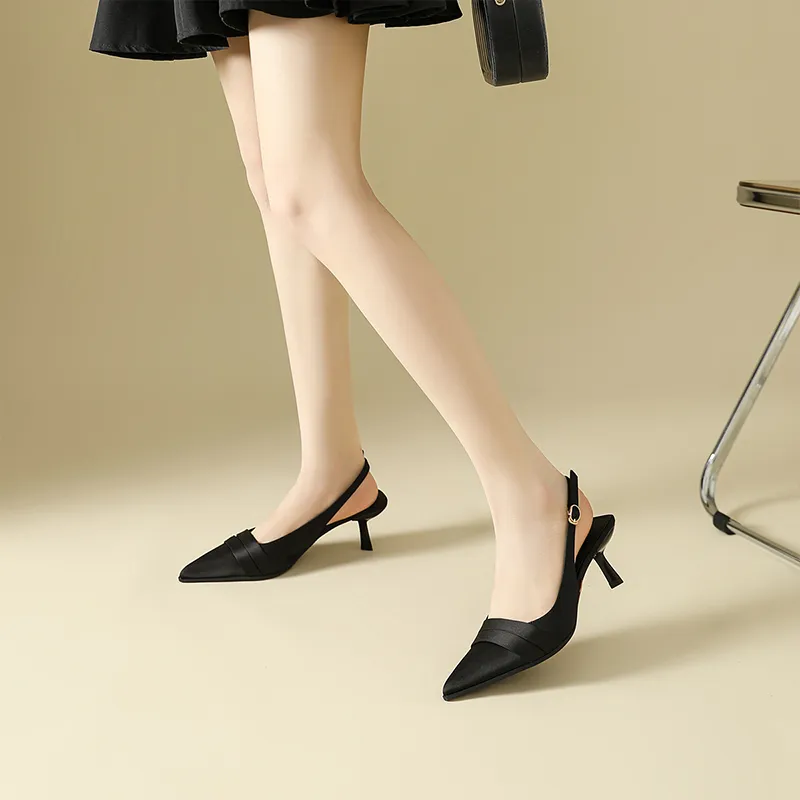 DAPHNE Slim Heel High Heels 6CM Women's-7