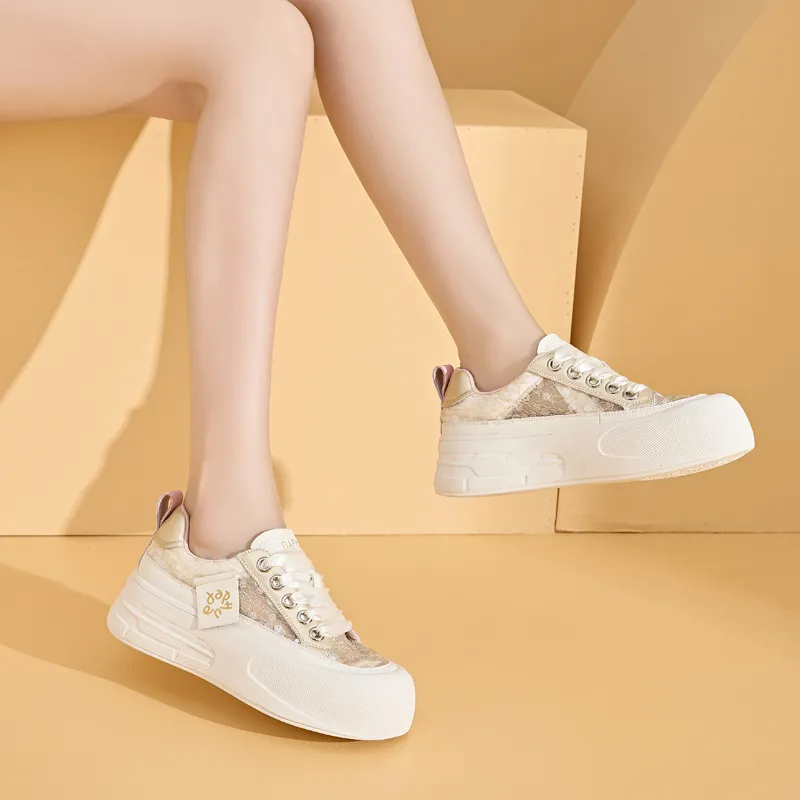DAPHNE Low Top Skateboard Shoes Women's-4