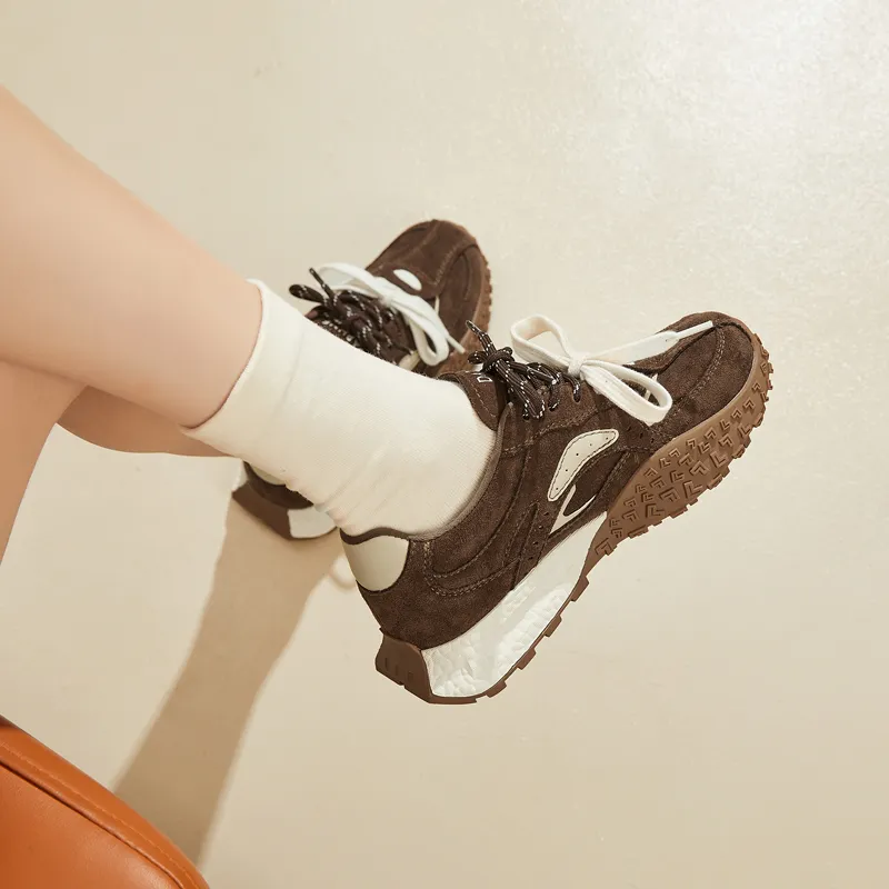 DAPHNE Lightweight Height Increasing Low Top Casual Shoes Women's-5