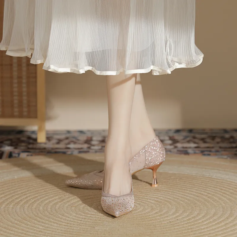 DAPHNE Slim Heel High Heels Women's-1