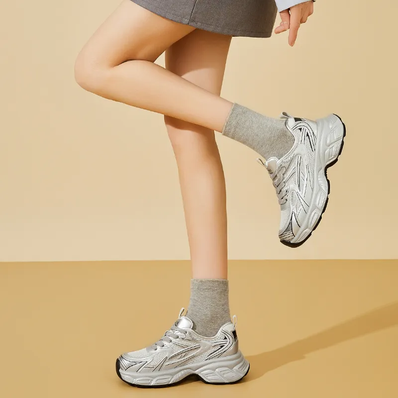 DAPHNE Low Top Chunky Sneakers Women's-7