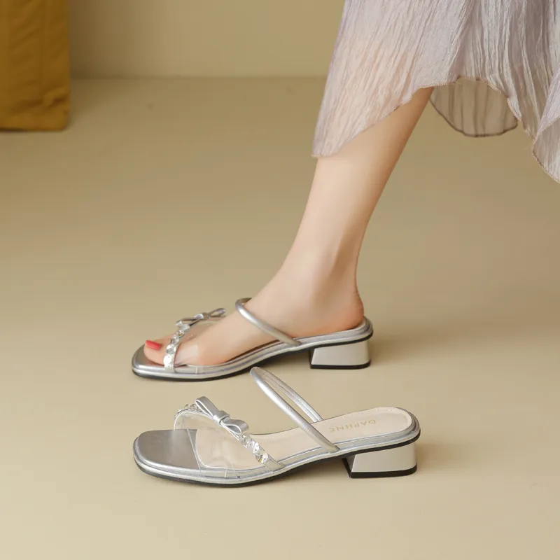 DAPHNE Rhinestone Slip Resistant Slide Slippers Women's-3