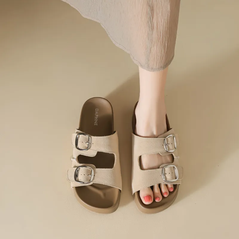 DAPHNE Slip Resistant Slide Slippers Women's-3