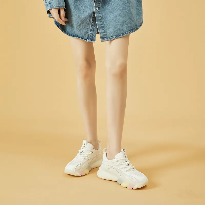 DAPHNE Mid Top Chunky Sneakers Women's-12
