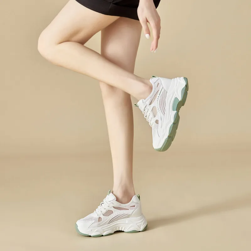 DAPHNE Low Top Chunky Sneakers Women's-6