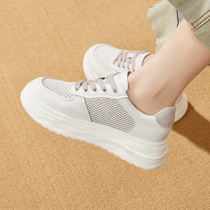 DAPHNE Slip Resistant And Breathable Low Top Skateboard Shoes Women's-4