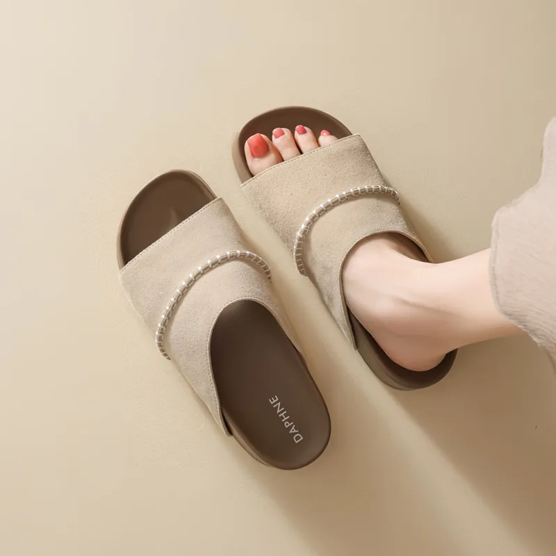 DAPHNE Slip Resistant Slide Slippers Women's-15
