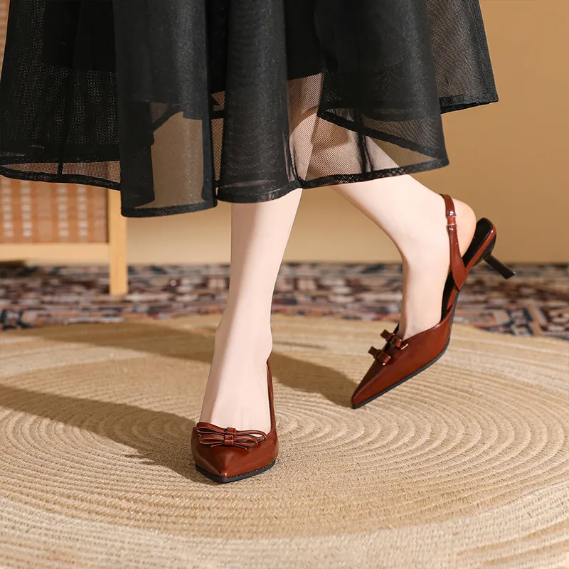 DAPHNE Slim Heel High Heels 6CM Women's-4