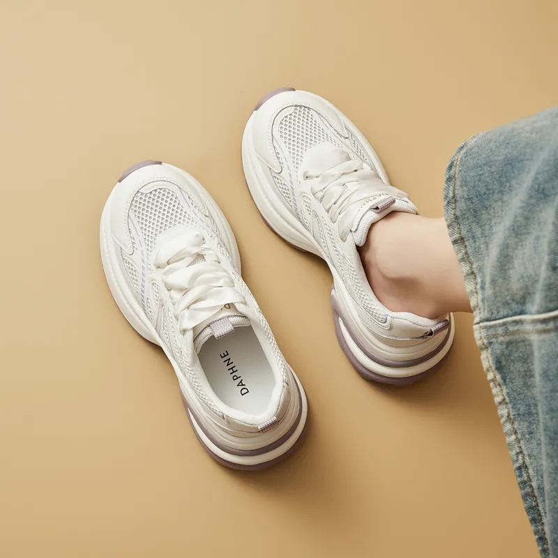 DAPHNE Low Top Chunky Sneakers Women's-1
