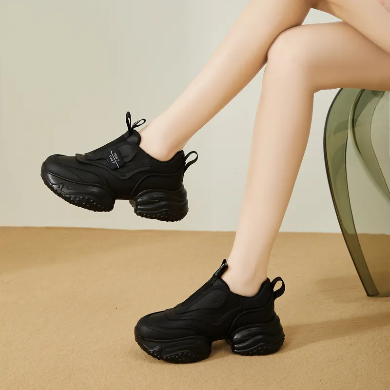 DAPHNE Mid Top Chunky Sneakers Women's-4