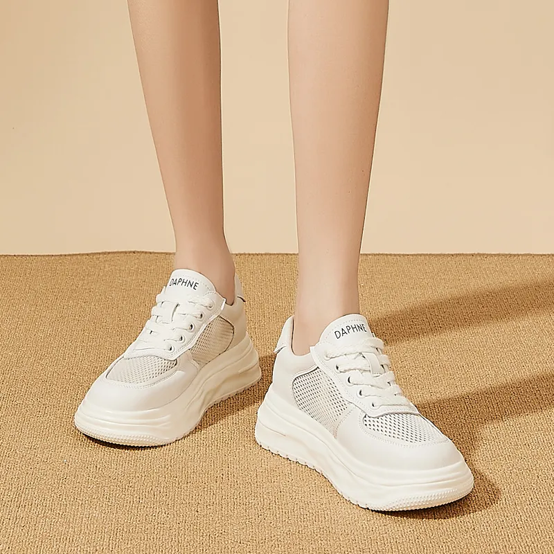 DAPHNE Slip Resistant And Breathable Low Top Skateboard Shoes Women's-10