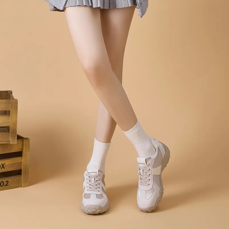 DAPHNE Low Top Chunky Sneakers Women's-12