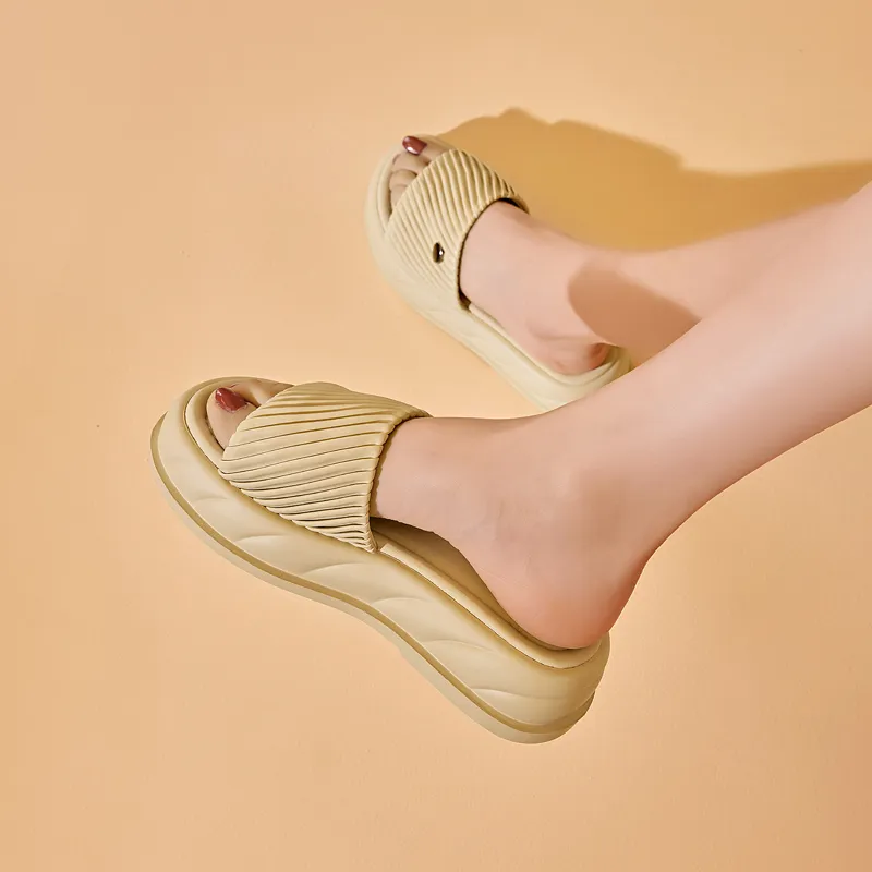 DAPHNE PU Polyurethane Slip Resistant Slide Slippers Women's-12