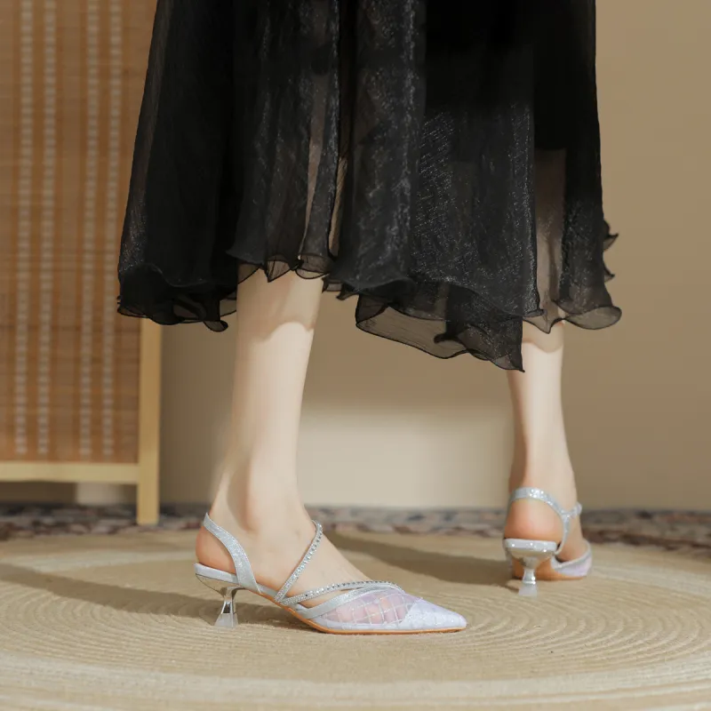 DAPHNE Slim Heel High Heels Women's-3