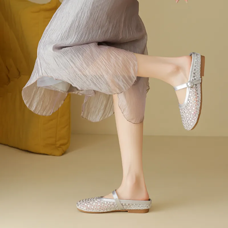 DAPHNE Slip Resistant Closed Toe Slippers Women's-2