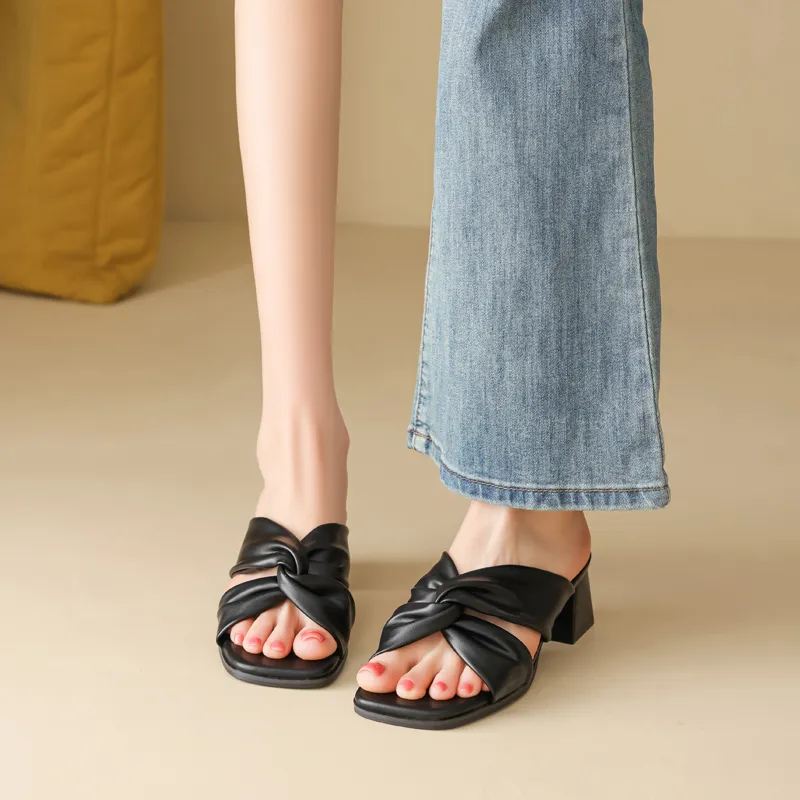 DAPHNE Abrasion Resistant Slide Slippers Women's-5