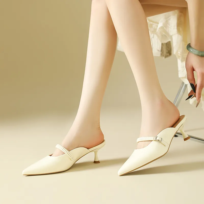 DAPHNE Slip Resistant Closed Toe Slippers Women's-2