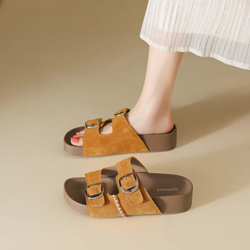 DAPHNE Slip Resistant Slide Slippers Women's-8