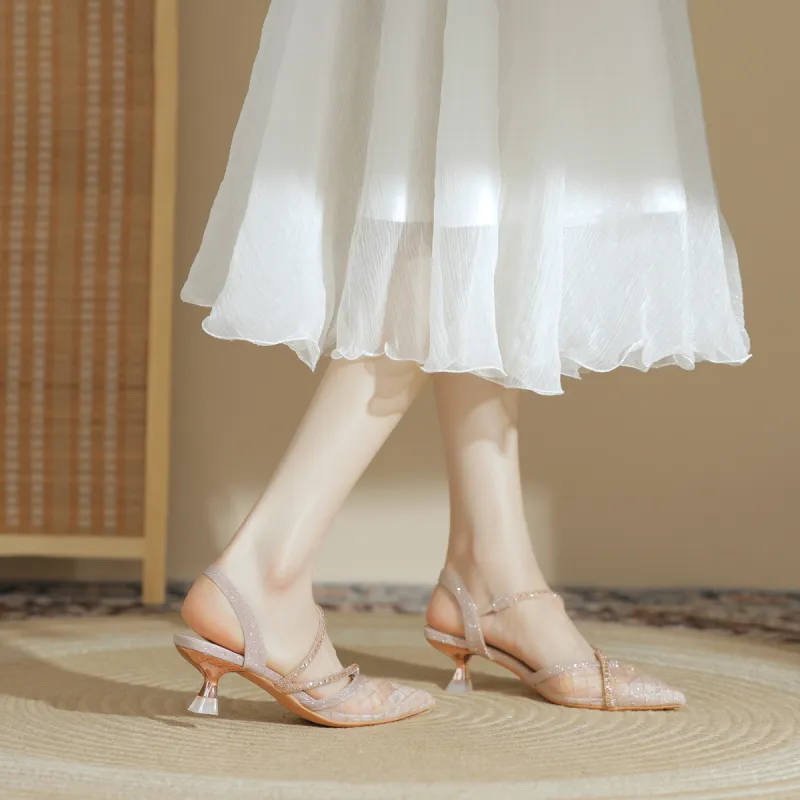 DAPHNE Slim Heel High Heels Women's-11