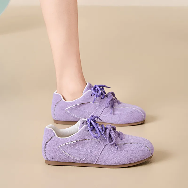 DAPHNE Breathable Low Top Skateboard Shoes Women's-4