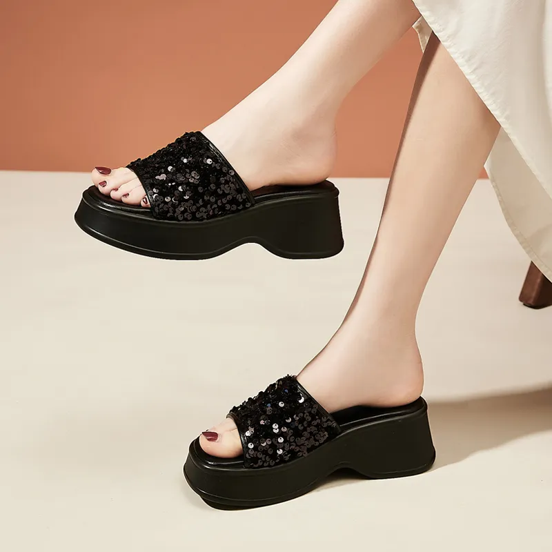 DAPHNE Slip Resistant Slide Slippers Women's-5