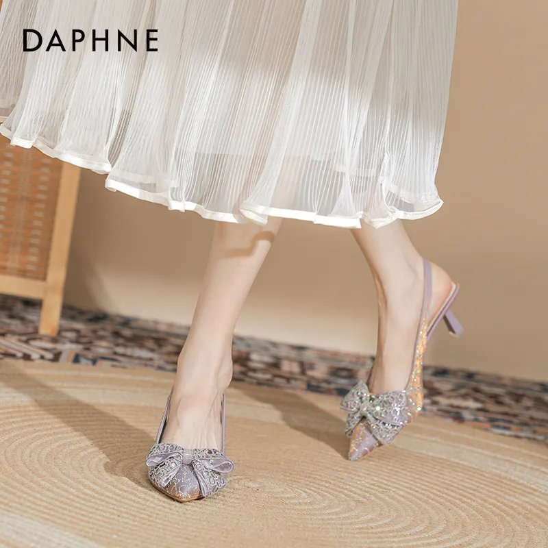 DAPHNE Slim Heel High Heels Women's-12