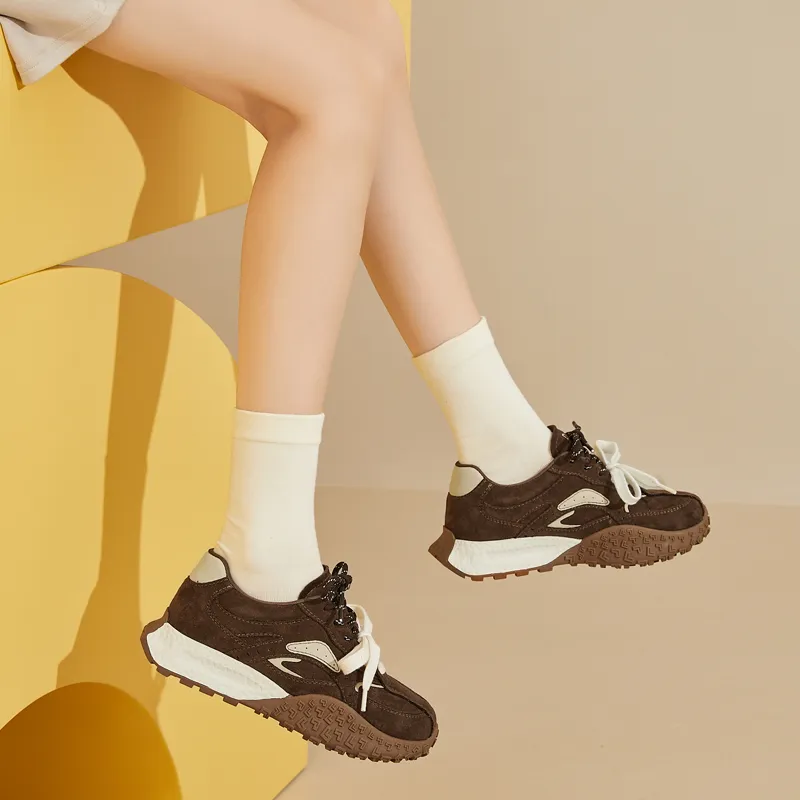 DAPHNE Lightweight Height Increasing Low Top Casual Shoes Women's-4