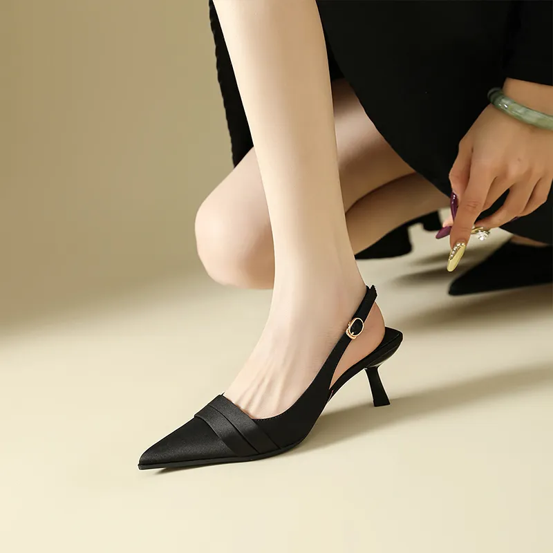 DAPHNE Slim Heel High Heels 6CM Women's-9