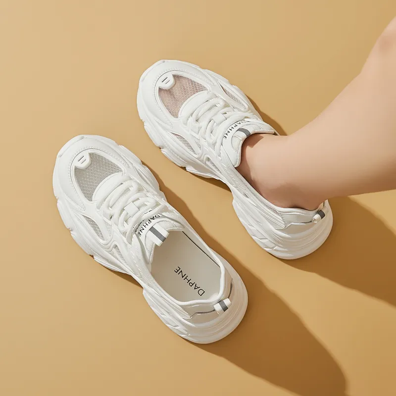 DAPHNE Mid Top Chunky Sneakers Women's-10
