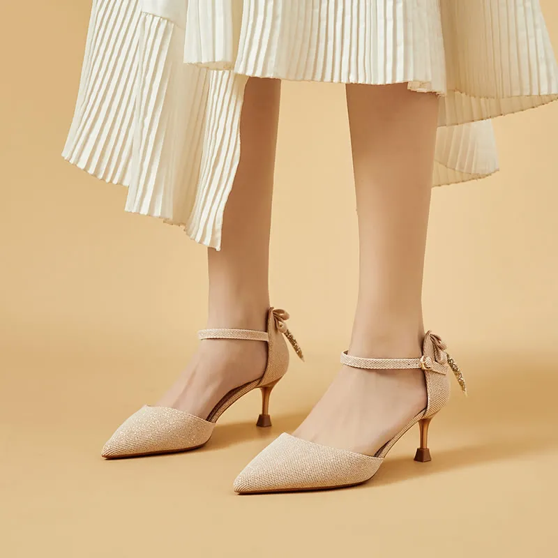DAPHNE High Heels Women's Black/Light Gold-9