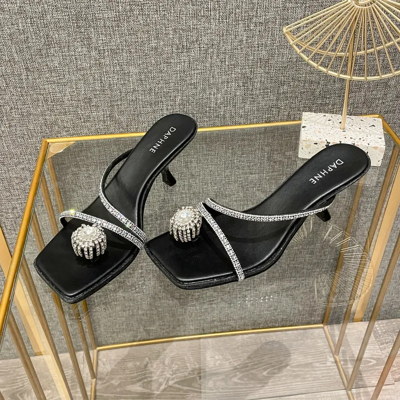 DAPHNE Slip Resistant Slide Slippers Women's-4