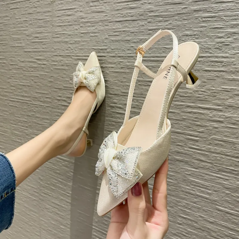 DAPHNE Slim Heel High Heels 5CM Women's-9