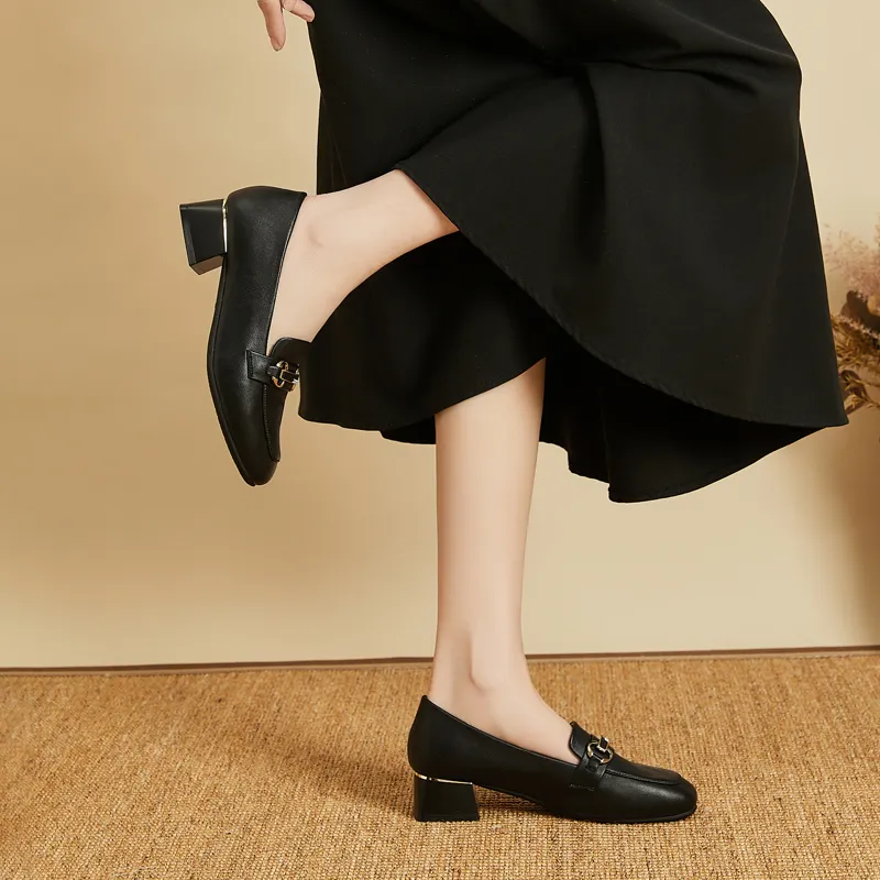 DAPHNE Loafers Women's Black/Ecru-7