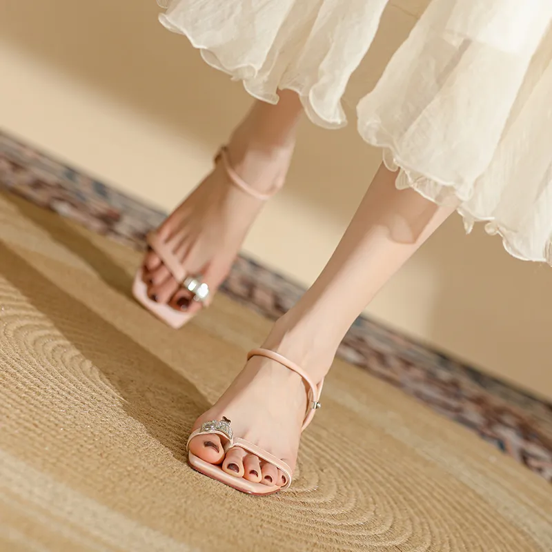 DAPHNE One Strap Sandals 4.5CM Women's-3