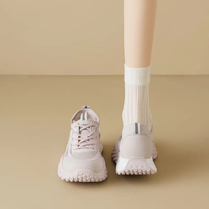 DAPHNE Low Top Chunky Sneakers Women's-11