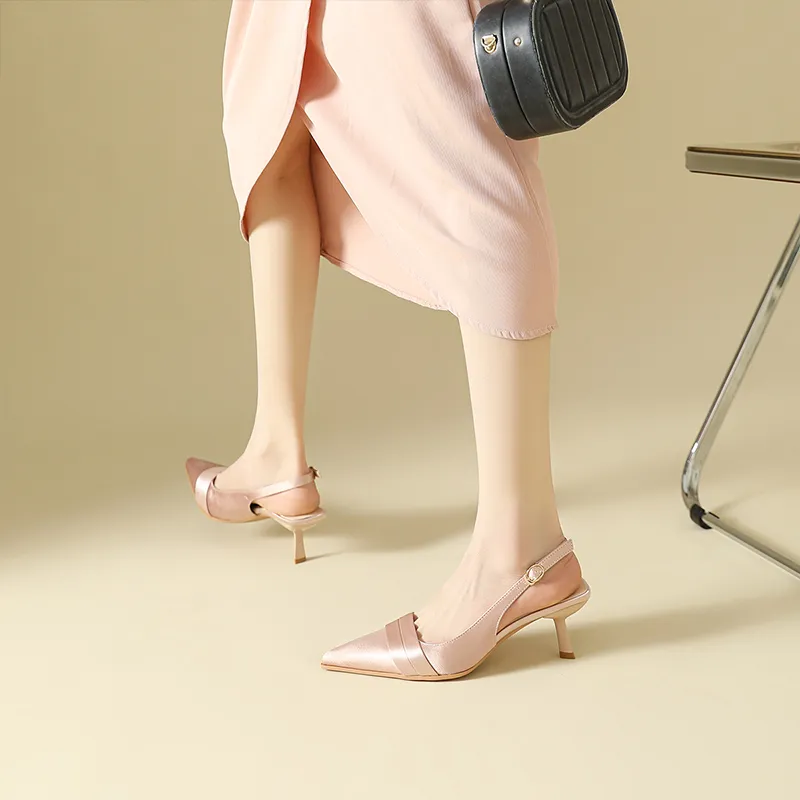 DAPHNE Slim Heel High Heels 6CM Women's-1