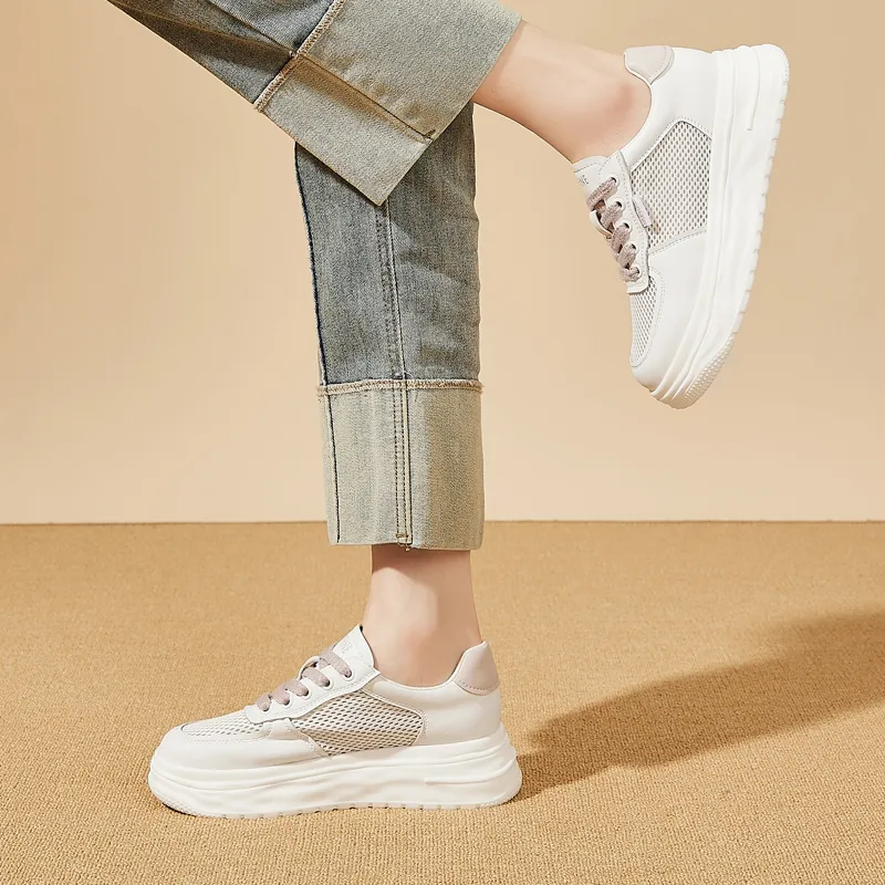 DAPHNE Slip Resistant And Breathable Low Top Skateboard Shoes Women's-2
