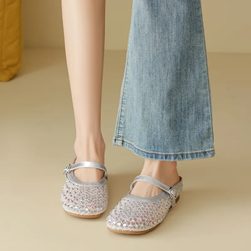 DAPHNE Slip Resistant Closed Toe Slippers Women's-1