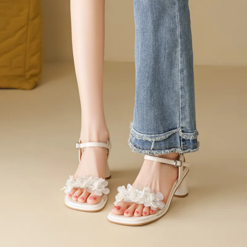 DAPHNE One Strap Sandals Women's-11