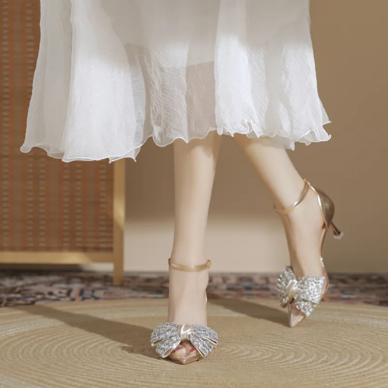 DAPHNE Slim Heel High Heels Women's-8