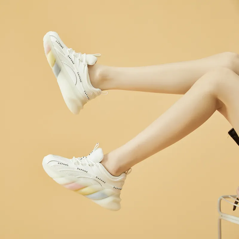DAPHNE Mid Top Chunky Sneakers Women's-6