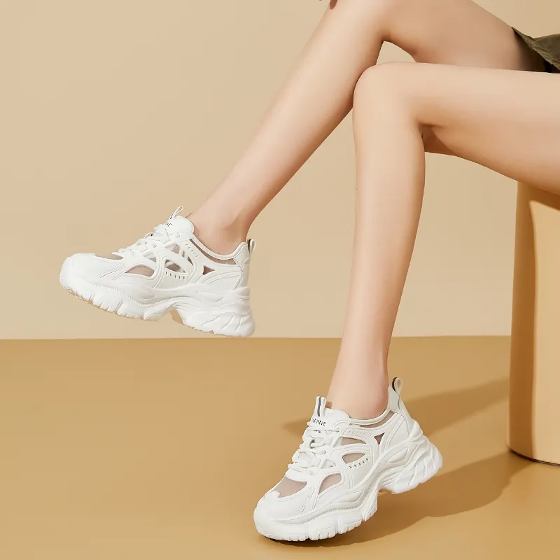 DAPHNE Mid Top Chunky Sneakers Women's-8